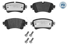Bremsbelagsatz Scheibenbremse Hinterachse für AUDI VW A4 Allroad B9 Avant A5