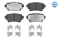 Bremsbelagsatz Scheibenbremse Hinterachse für SUBARU SUZUKI TOYOTA LEXUS
