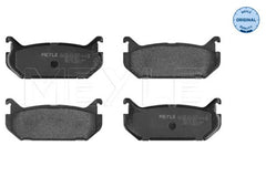 Bremsbelagsatz Scheibenbremse Hinterachse für MAZDA FORD USA 626 IV Hatchback