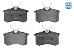 Bremsbelagsatz Scheibenbremse Hinterachse für PEUGEOT SEAT VW 405 I Break II