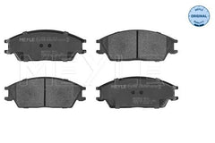 Bremsbelagsatz Scheibenbremse Vorderachse für HONDA HYUNDAI ACCORD III Aerodeck