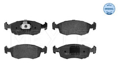 Bremsbelagsatz Scheibenbremse Vorderachse für FIAT DOBLO Großraumlimousine