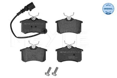 Bremsbelagsatz Scheibenbremse Hinterachse für SEAT SKODA VW CORDOBA IBIZA III