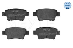 Bremsbelagsatz Scheibenbremse Hinterachse für FIAT OPEL ABARTH GRANDE PUNTO EVO