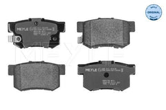 Bremsbelagsatz Scheibenbremse Hinterachse für HONDA MG SUZUKI ACCORD IV Coupe
