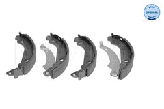 Bremsbackensatz Hinterachse für PEUGEOT 206+ 206 Schrägheck Stufenheck Van