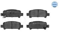 Bremsbelagsatz Scheibenbremse Hinterachse für SUBARU FORESTER IMPREZA