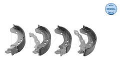 Bremsbackensatz Hinterachse für NISSAN RENAULT MICRA III C+C NOTE CLIO