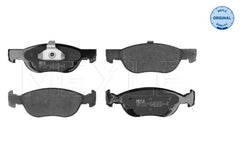 Bremsbelagsatz Scheibenbremse Vorderachse für FIAT PUNTO Kasten/Schrägheck
