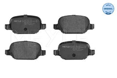 Bremsbelagsatz Scheibenbremse Hinterachse für ALFA ROMEO FIAT LANCIA 147 156