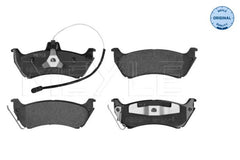 Bremsbelagsatz Scheibenbremse Hinterachse für MERCEDES-BENZ M-KLASSE