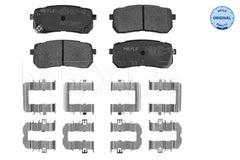 Bremsbelagsatz Scheibenbremse Hinterachse für HYUNDAI KIA H-1 Cargo Travel ix55