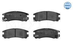Bremsbelagsatz Scheibenbremse Hinterachse für CHRYSLER MITSUBISHI SEBRING Coupe