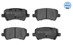 Bremsbelagsatz Scheibenbremse Hinterachse für FORD VOLVO GALAXY II S-MAX MK VAN