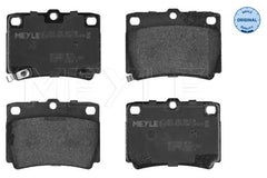 Bremsbelagsatz Scheibenbremse Hinterachse für FORD MITSUBISHI ESCORT V VI