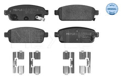 Bremsbelagsatz Scheibenbremse Hinterachse für OPEL VAUXHALL CHEVROLET AMPERA