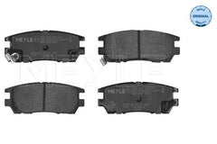 Bremsbelagsatz Scheibenbremse Hinterachse für MITSUBISHI PAJERO I Canvas Top II