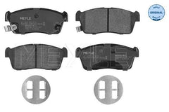 Bremsbelagsatz Scheibenbremse Vorderachse für CITROËN DAIHATSU MITSUBISHI