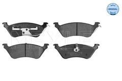 Bremsbelagsatz Scheibenbremse Hinterachse für CHRYSLER DODGE VOYAGER IV CARAVAN