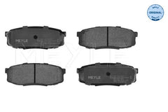 Bremsbelagsatz Scheibenbremse Hinterachse für TOYOTA LAND CRUISER 200