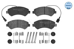 Bremsbelagsatz Scheibenbremse Vorderachse für CITROËN FIAT OPEL PEUGEOT JUMPER