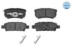 Bremsbelagsatz Scheibenbremse Hinterachse für CHRYSLER DODGE MITSUBISHI JEEP