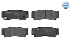 Bremsbelagsatz Scheibenbremse Hinterachse für HYUNDAI SANTA FÉ II H-1 / STAREX