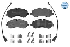 Bremsbelagsatz Scheibenbremse Vorderachse für FORD TOURNEO CUSTOM V362 Bus