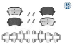 Bremsbelagsatz Scheibenbremse Hinterachse für AUDI SEAT VW A6 C6 Avant Q3