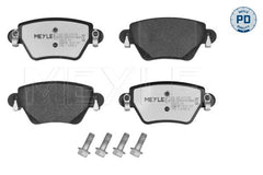 Bremsbelagsatz Scheibenbremse Hinterachse für FORD JAGUAR RENAULT MONDEO III