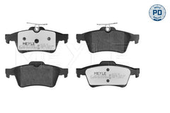 Bremsbelagsatz Scheibenbremse Hinterachse für CITROËN FORD JAGUAR OPEL RENAULT