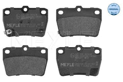 Bremsbelagsatz Scheibenbremse Hinterachse für TOYOTA RAV 4 II