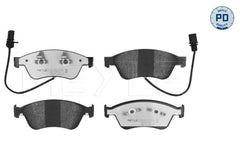 Bremsbelagsatz Scheibenbremse Vorderachse für AUDI VW A6 C6 Avant A8 D3 PHAETON