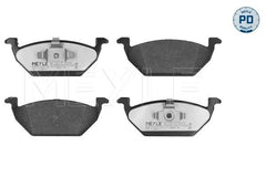 Bremsbelagsatz Scheibenbremse Vorderachse für AUDI SEAT SKODA VW A1 City Carver