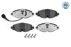 Bremsbelagsatz Scheibenbremse Vorderachse für AUDI SEAT SKODA VW CUPRA A1 City