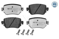 Bremsbelagsatz Scheibenbremse Hinterachse für AUDI SEAT SKODA VW A1 City Carver