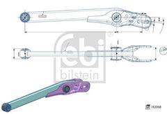 Querlenker Hinterachse für ALFA ROMEO GIULIETTA Kasten/Schrägheck