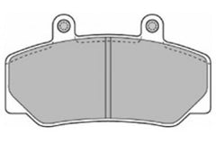 Bremsbelagsatz Scheibenbremse Vorderachse für VOLVO 740 Kombi 760 780 940 II 960