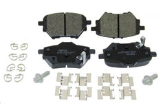 Bremsbelagsatz Scheibenbremse Hinterachse für CITROËN OPEL PEUGEOT VAUXHALL DS