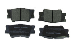 Bremsbelagsatz Scheibenbremse Hinterachse für TOYOTA LEXUS CAMRY Stufenheck RAV