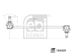 Koppelstange Stabilisator Vorderachse für SUZUKI TOYOTA LEXUS SWACE C-HR