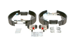 Bremsbackensatz Hinterachse für RENAULT SMART TWINGO III FORFOUR Schrägheck