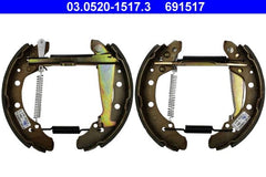 Bremsbackensatz Hinterachse für AUDI SEAT VW A2 AROSA CORDOBA Vario IBIZA II