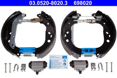 Bremsbackensatz Hinterachse für FORD TOURNEO CONNECT TRANSIT