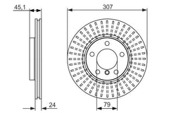 Bremsscheibe Vorderachse für MINI COUNTRYMAN PACEMAN