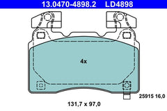 Bremsbelagsatz Scheibenbremse Vorderachse für CHEVROLET OPEL CAMARO Convertible