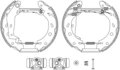 Bremsbackensatz Hinterachse für SMART CABRIO CITY-COUPE CROSSBLADE FORTWO Coupe