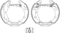 Bremsbackensatz Hinterachse für CITROËN PEUGEOT C2 C3 I Pluriel 1007