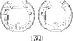 Bremsbackensatz Hinterachse für OPEL SUBARU SUZUKI AGILA JUSTY III IGNIS I II