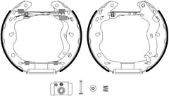 Bremsbackensatz Hinterachse für FIAT SUZUKI SEDICI SX4 / CLASSIC Stufenheck